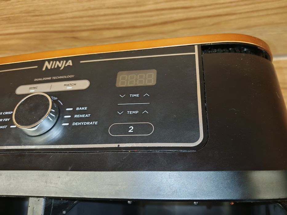 Frytkownica Dwukomorowa Ninja Air Fryer 9,5L Beztłuszczowa AF400EU