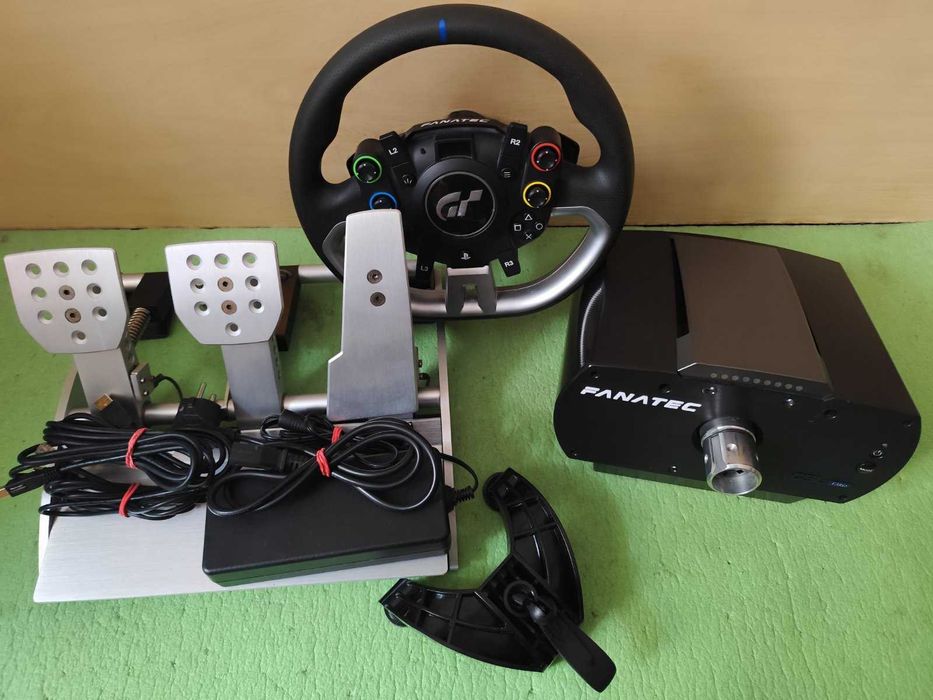 Кермо руль Fanatec CSL Elite + педалі Clubsport v.1 Load cell+GT PRO