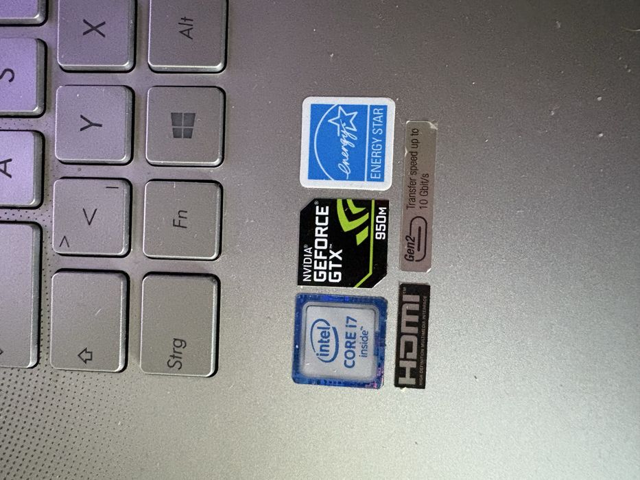 ASUS N752V 17,3" | i7 | GTX 950M 4GB | 8GB RAM | 2x SSD | Kompletny