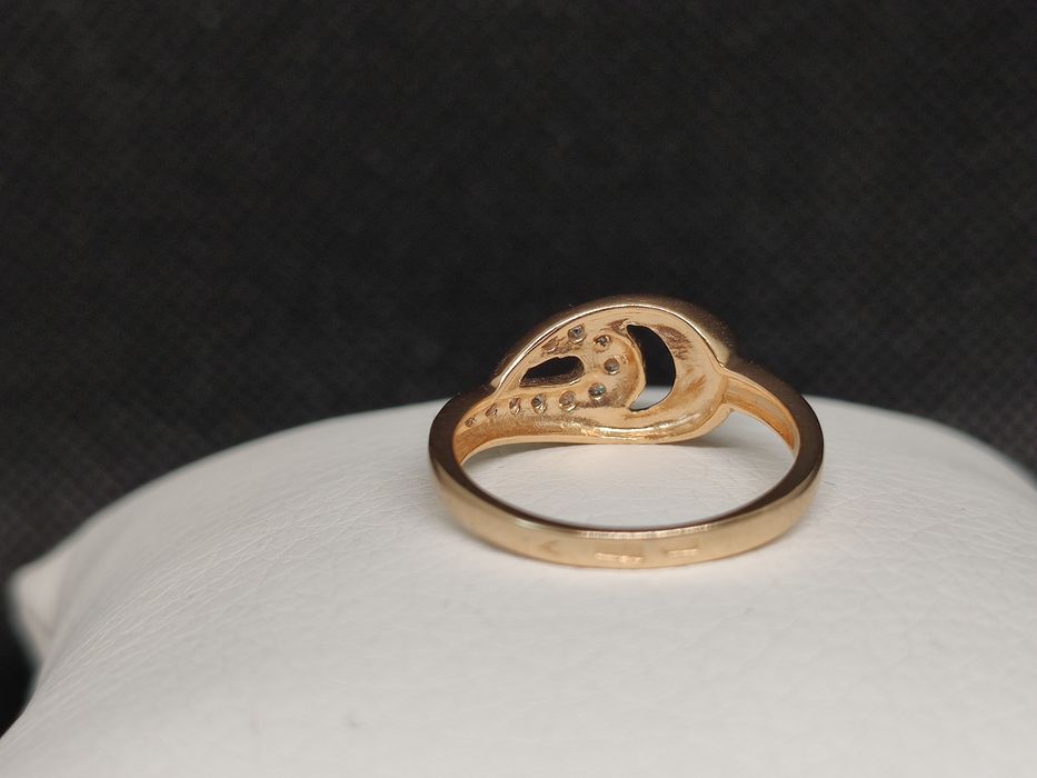 Кольцо золотое р16.5