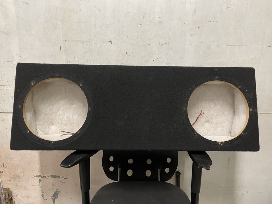 Subwoofer obudowa 2x12” 2x30cm mdf solidna compact