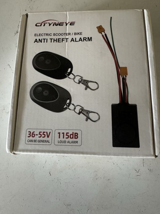 Alarm antykradzieżowy do hulajnogi lub roweru