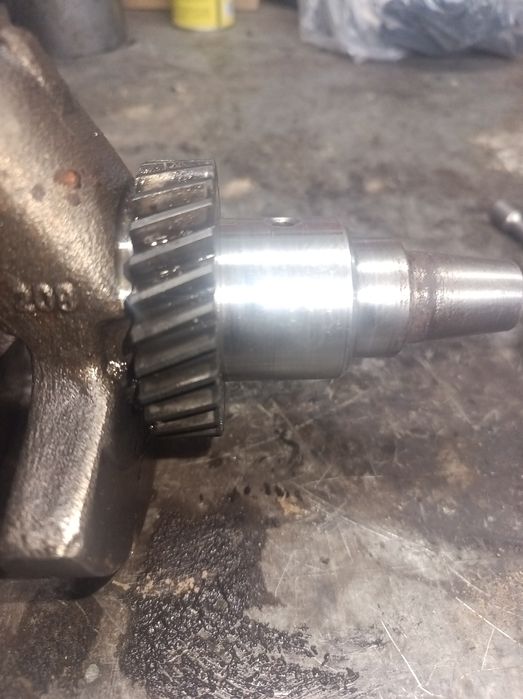 Wał korbowy Lombardini 15ld440 15ld400 stożek nominał .