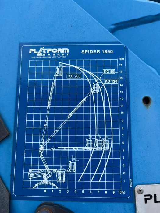 Wynajem podnośnik koszowy na gąsienicach  14m i 18m