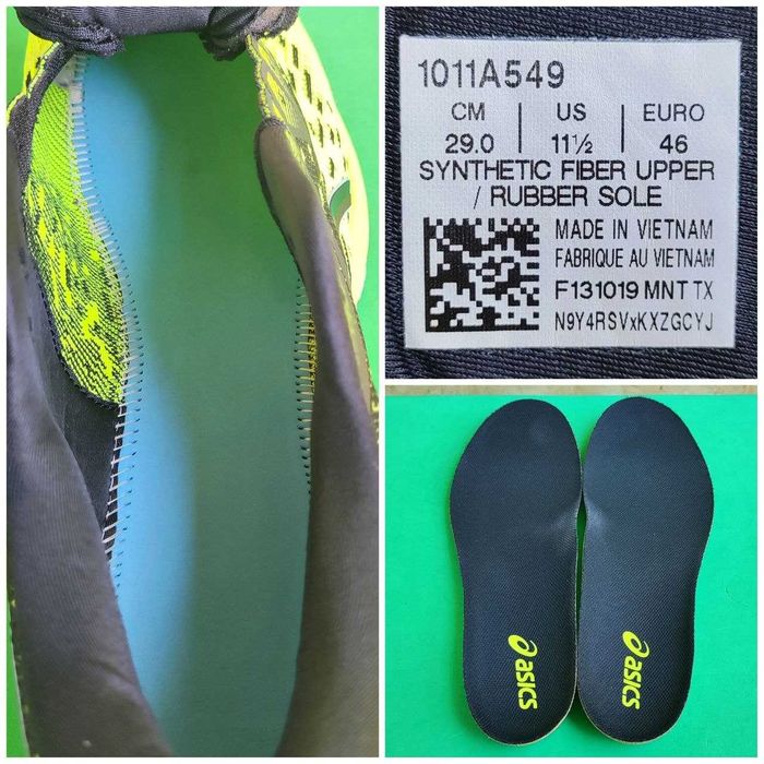 Asics Dynaflyte 4 Кросівки 46-29 см.