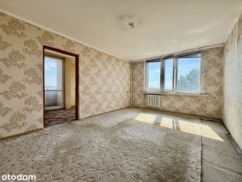 Dwupokojowe | 10 piętro | Balkon | Do remontu | Bezpośrednio