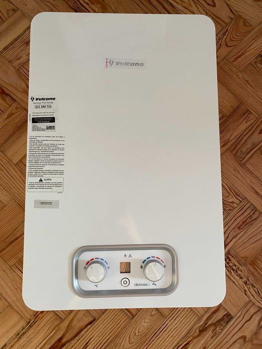 Vendo esquentador Vulcano Click!HDG 2 de 14 Litros, totalmente NOVO