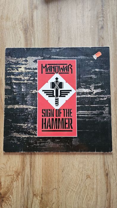 Vinil LP Manowar Sign of the hammer