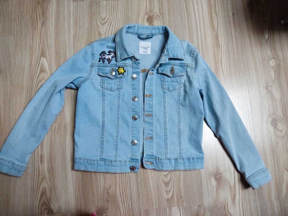 Kurtka jeansowa 134 Sinsay