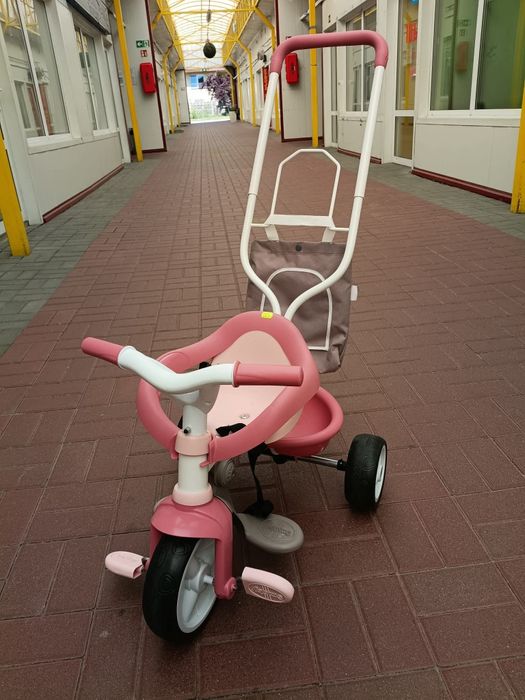 Rowerek trójkołowy różowy