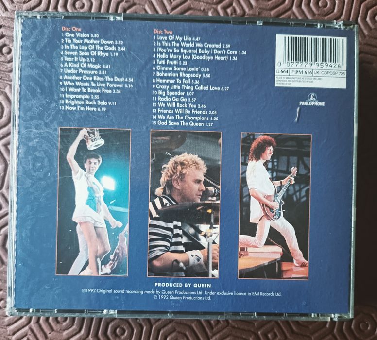 2CDs - QUEEN - ao vivo
