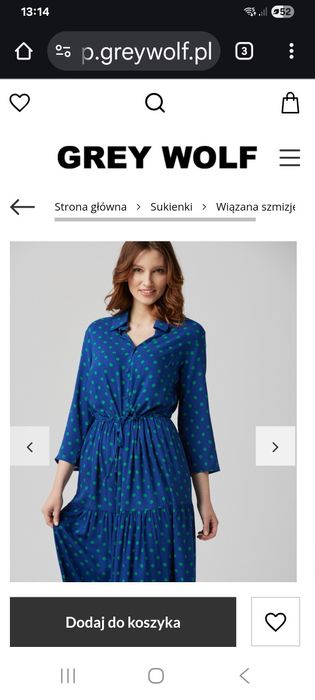 Sukienka  42 Grey Wolf