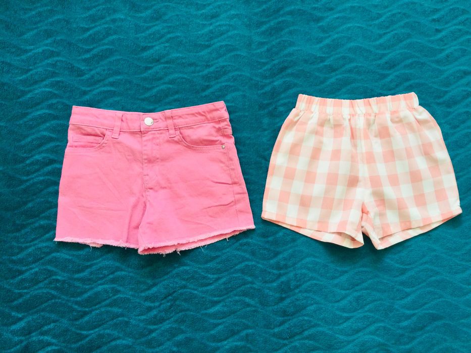 6-8 рок., 122-128 зріст Denim. Shein. шорти на літо. джинсові і легкі