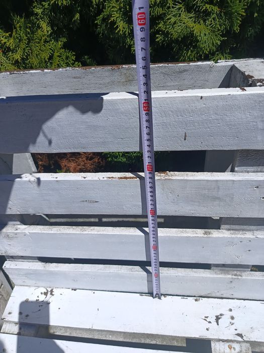 Ławki ogrodowe z palet