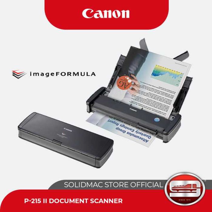 Сканер А4 Canon P-215 мобільний