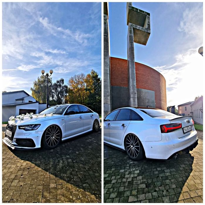 Wynajem auta  do ślubu Wesele Audi Rs6 600km unikat tanio