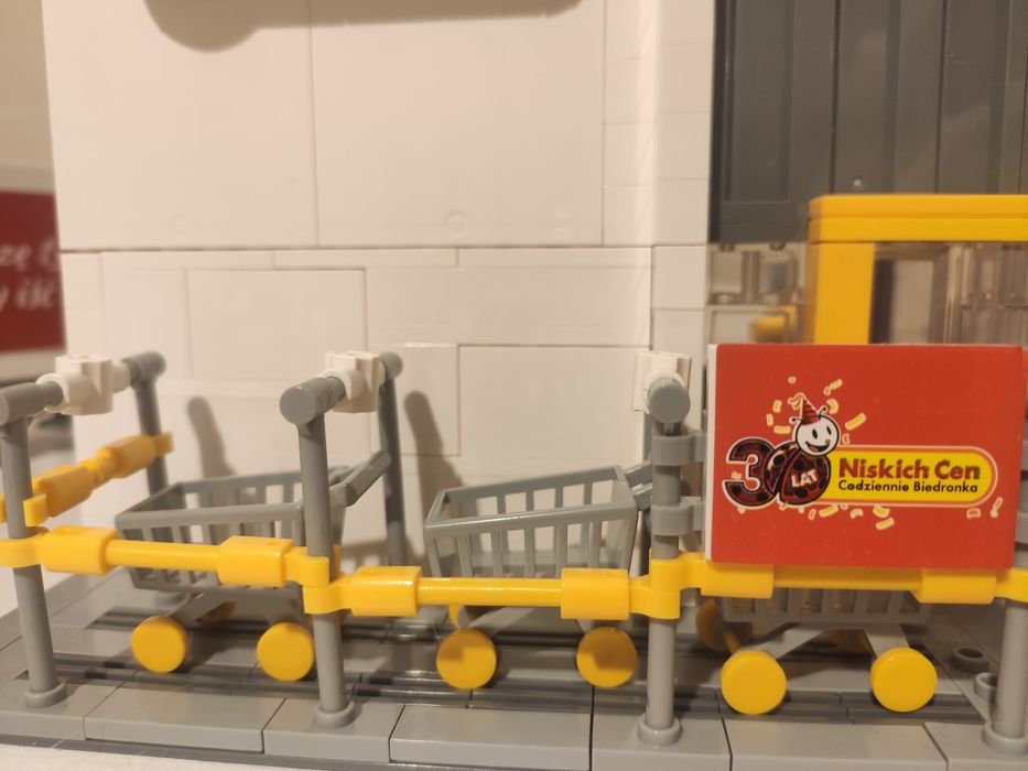 Klocki market i tir Biedronka, EleFun