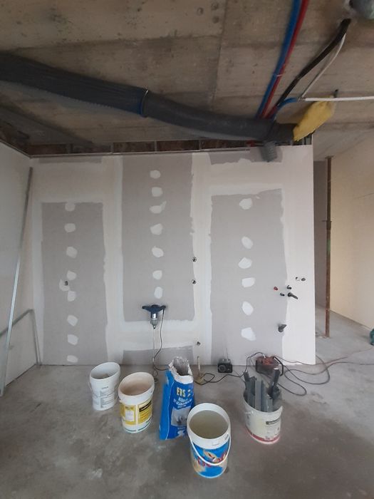 Tetos, paredes pladur. Pintura geral.