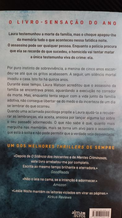 A rapariga que sobreviveu de Leslie Wolfe