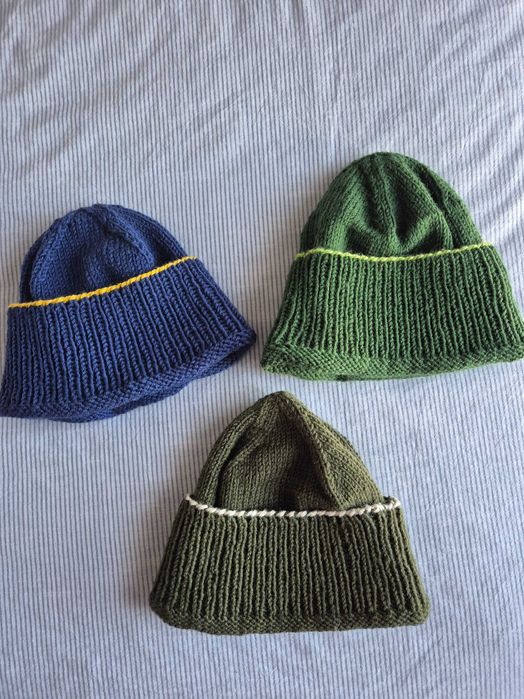 Ręcznie robione czapki beanie