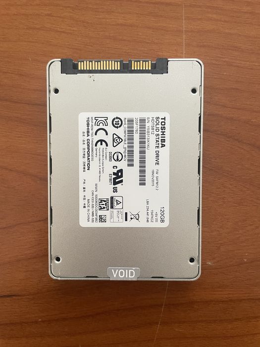 SSD Toshiba 120GB 2.5" SATA