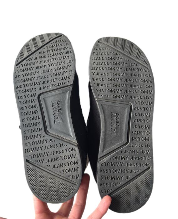 Buty męskie Tommy Hilfiger jeans 44 sportowe treningowe trampki czarne
