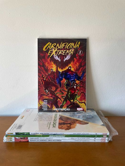 Lote Comics Marvel PT-PT Seladas