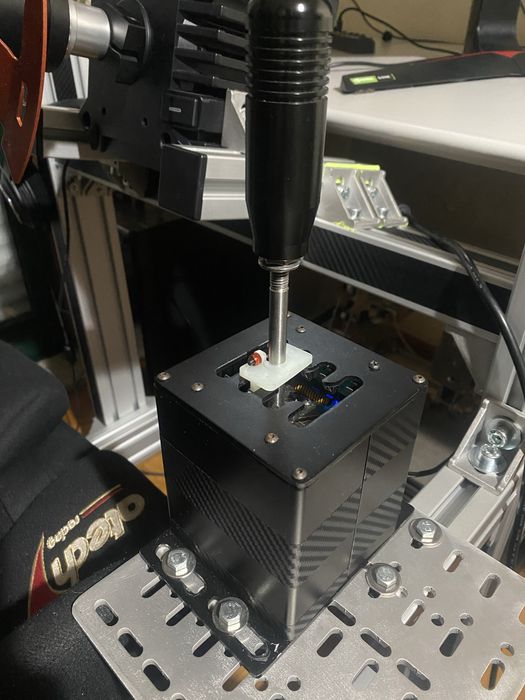 Shifter sequencial e H de 7 velocidades