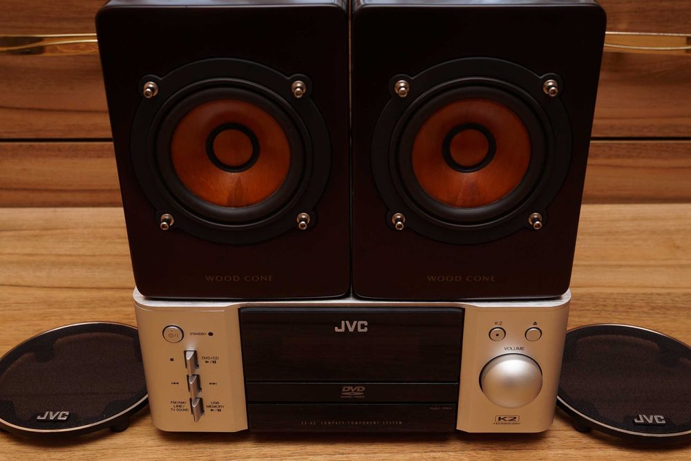 Міні Hi-Fi система JVC EX-A3 музичний центр USB / CD / DVD / FM / AM