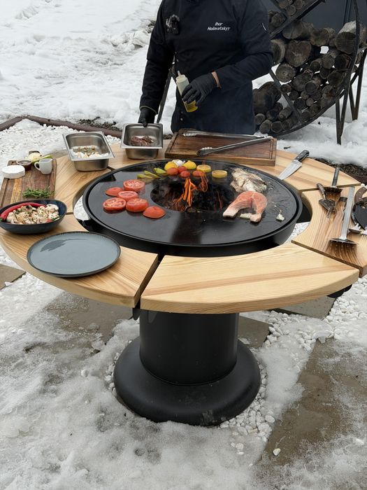 Гриль для дому! Стіл вогнище! Мангал! Барбекю! Чаша для вогню