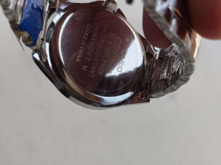 Casio vintage quartz relógio NOVO