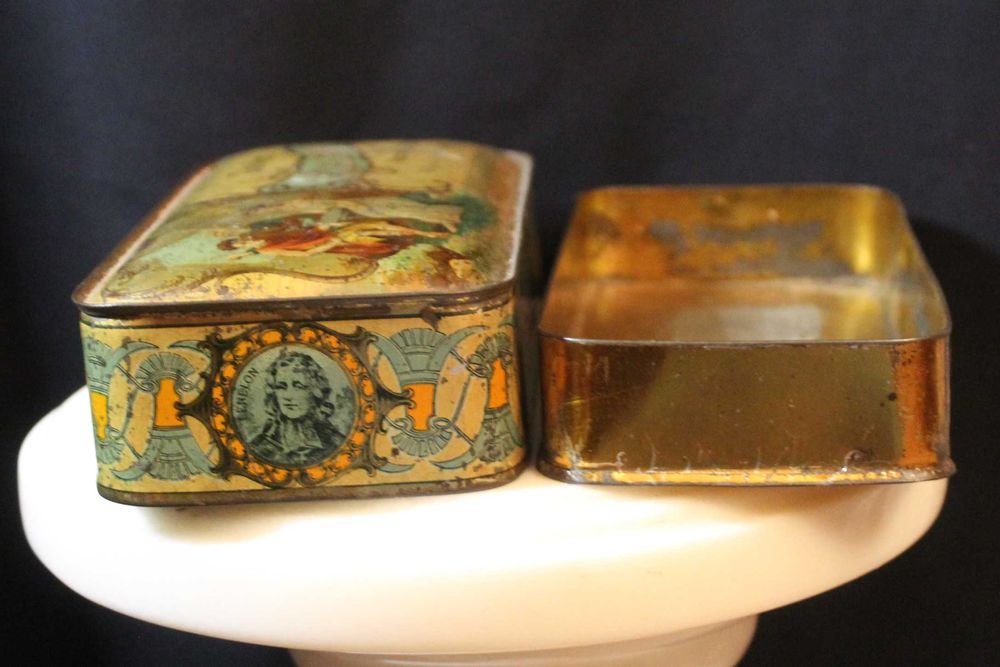 Colecionismo , lata francesa sabonete, anos 40