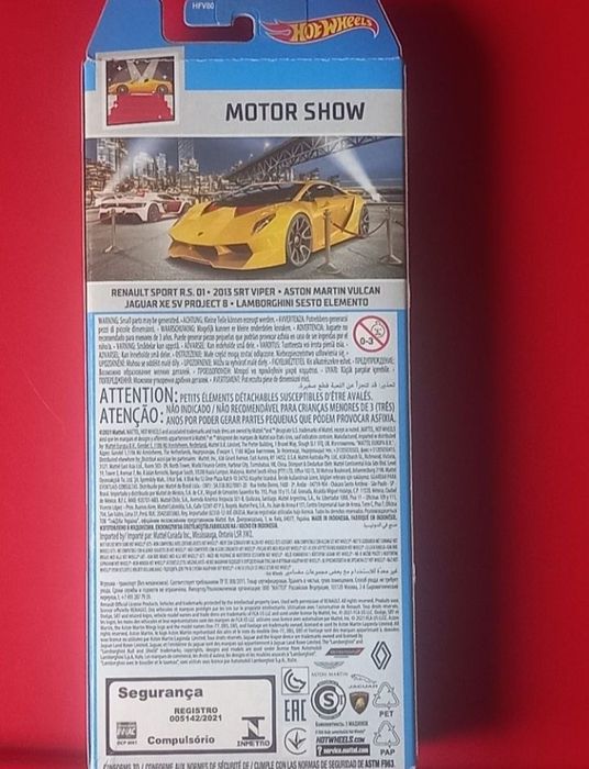 Pack 5 miniaturas hot wheels