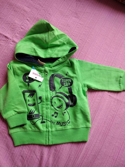 New Baby Coat with Label, Size 3–6 Months