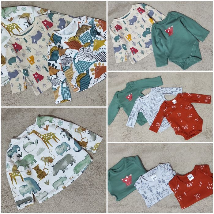 Newbie name it Next mega paka wyprawka synek 62-68