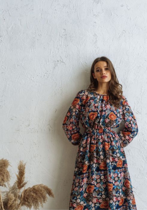 Сукня в квітах VOVK