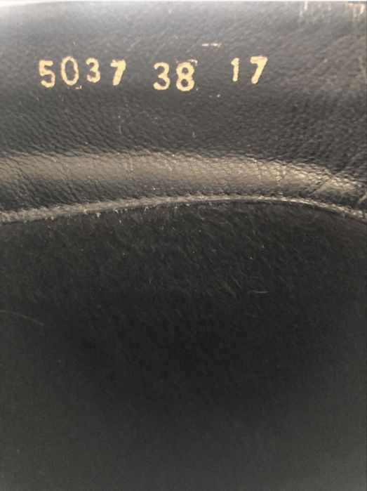 Сапоги Giardini кожанные