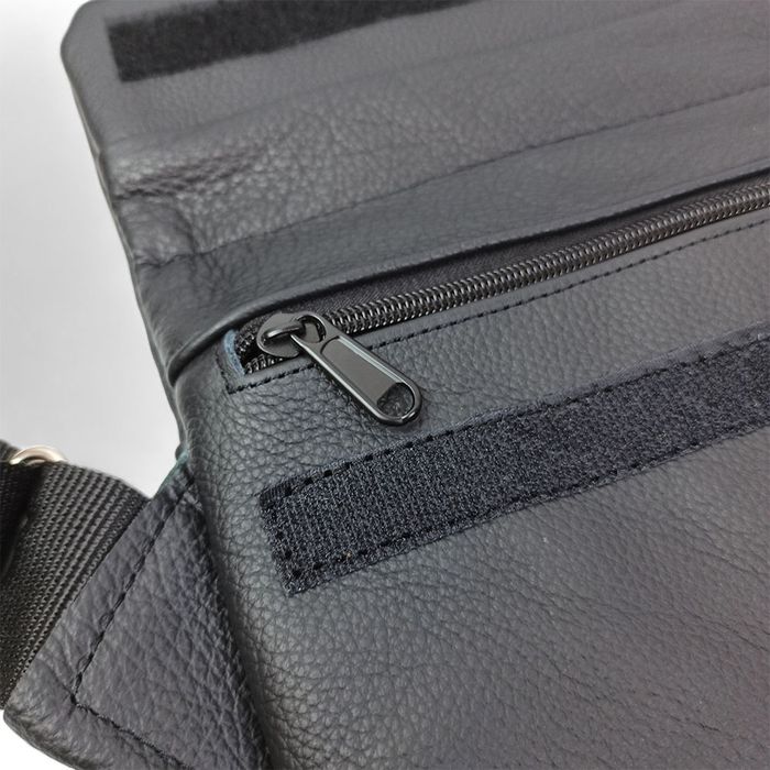 ШКІРЯНА тактична сумка з кобурою, чоловічий месенджер, барсетка