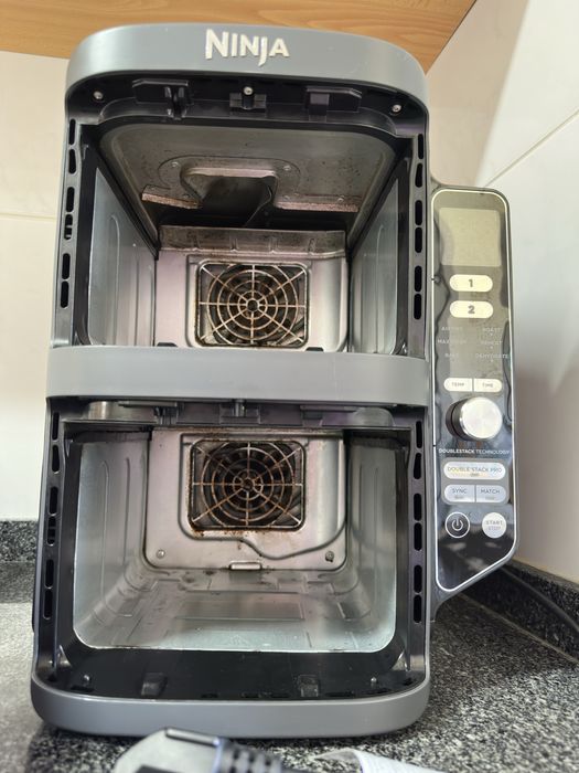 Air Fryer Ninja Double Stack XL 9,5L – Modo Crispy – 100% Funcional