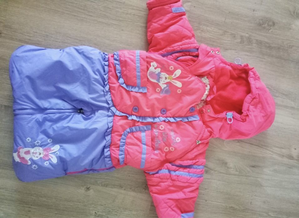 Комбинезон - конверт трансформер на овчине