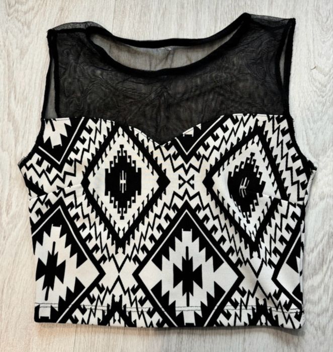 Crop top damski