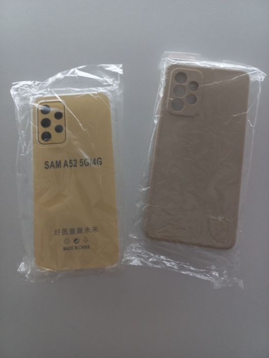 2 capas Samsung A52 + 5 vidros temperados