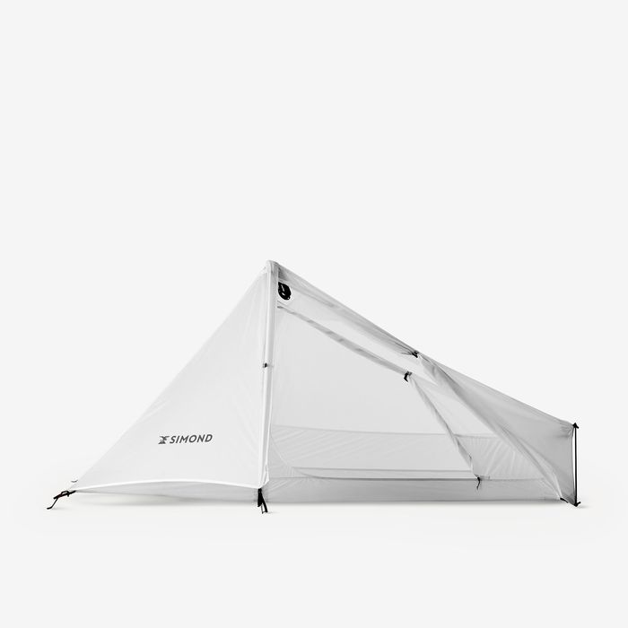 Tenda abrigo de trekking 1 lugar MT900, leve e compacta