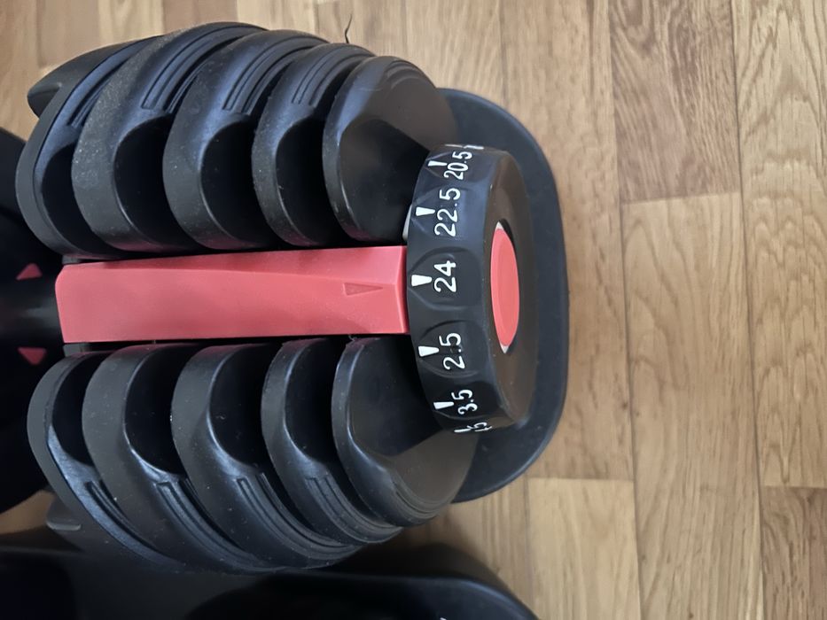 Par de Halteres ajustaveis 24kg