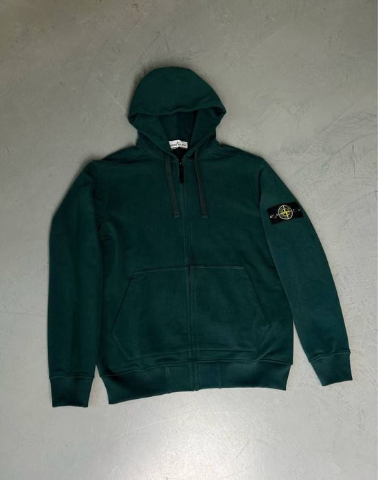 Зіп худі Stone Island жовтий ~ Худи Стон Айленд ~ Кофта Стонік