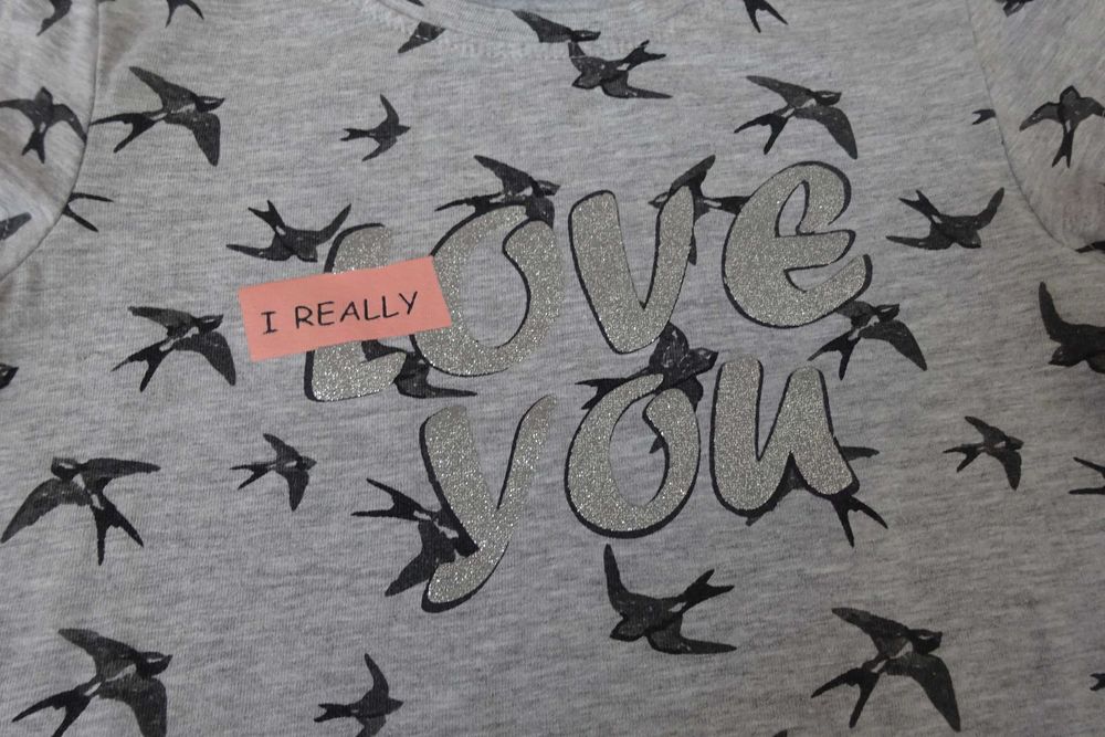 Bluzka dziewczęca w jaskółki r. 104 - Coccodrillo