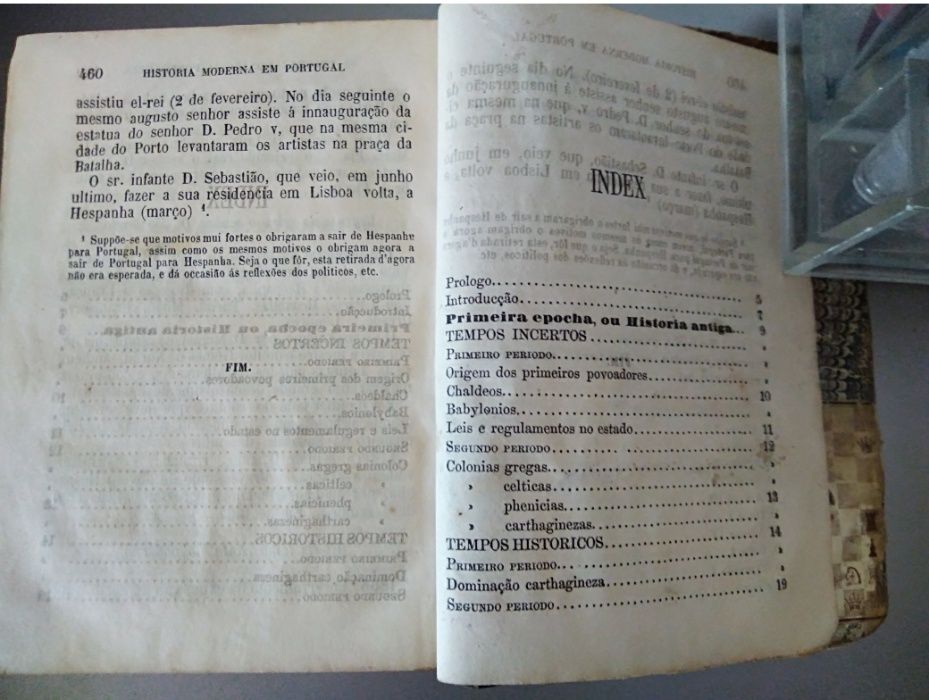 História chronologica DE PORTUGAL desde os primeiros... "antiguidade"