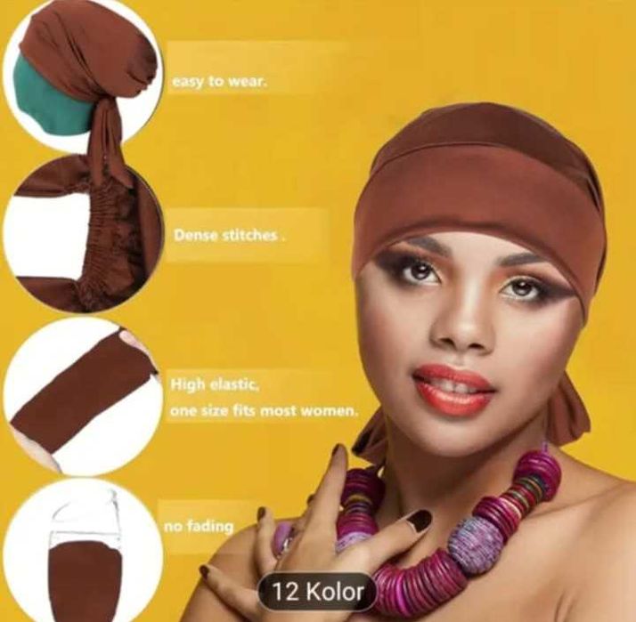 Chusta szalik stylowy turban