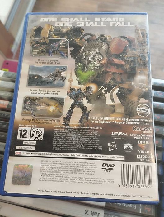Transformers: Revenge of the Fallen - The Game [PS2]