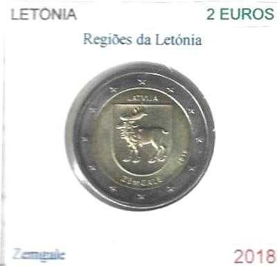 Letónia - - - - - Moedas Comemorativas de 2 Euros